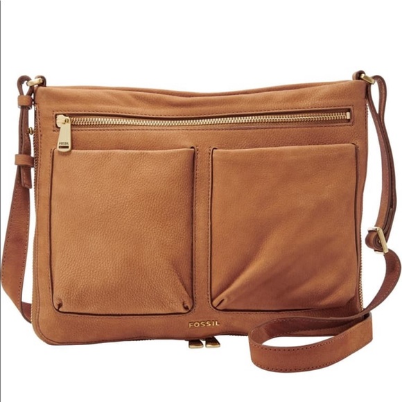 fossil piper leather crossbody
